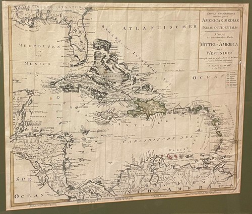 Lot 50 - Johann Walch Tabula Geographica maximae partis...