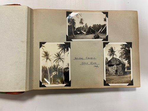 Lot 289 - Jamaican interest, circa 1946. A small album...