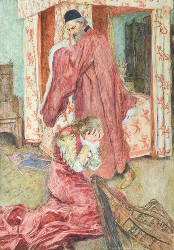Lot 346 - William Hatherell, R.I. (1855-1928) Capulet-...