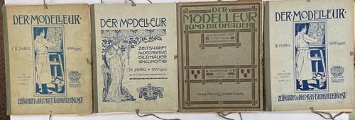 Lot 91A - Der Modelleur. Zeitschrift für decorative...