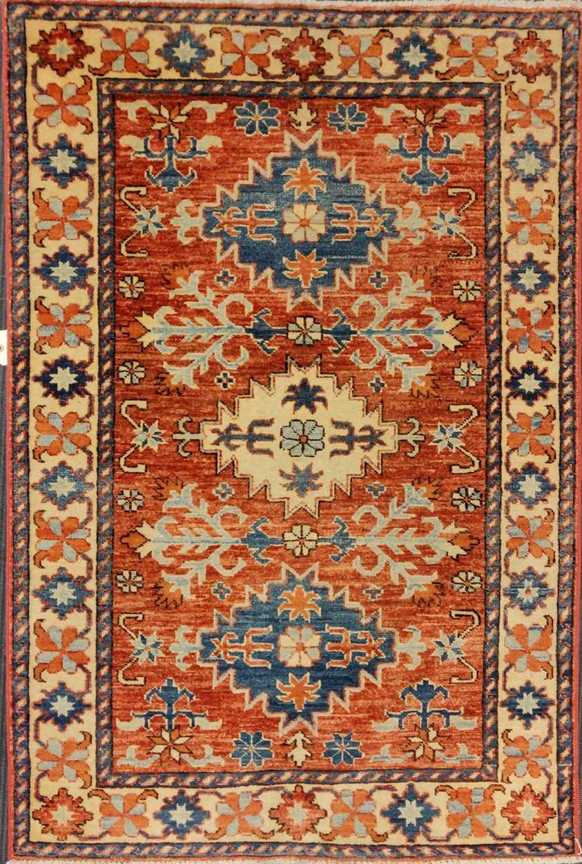 Lot 701 - Two modern Turkish rugs, 151 x 101cm, 125 x...