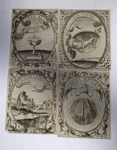 Lot 4 - Collection of 15 woodcuts and engravings, 16th...