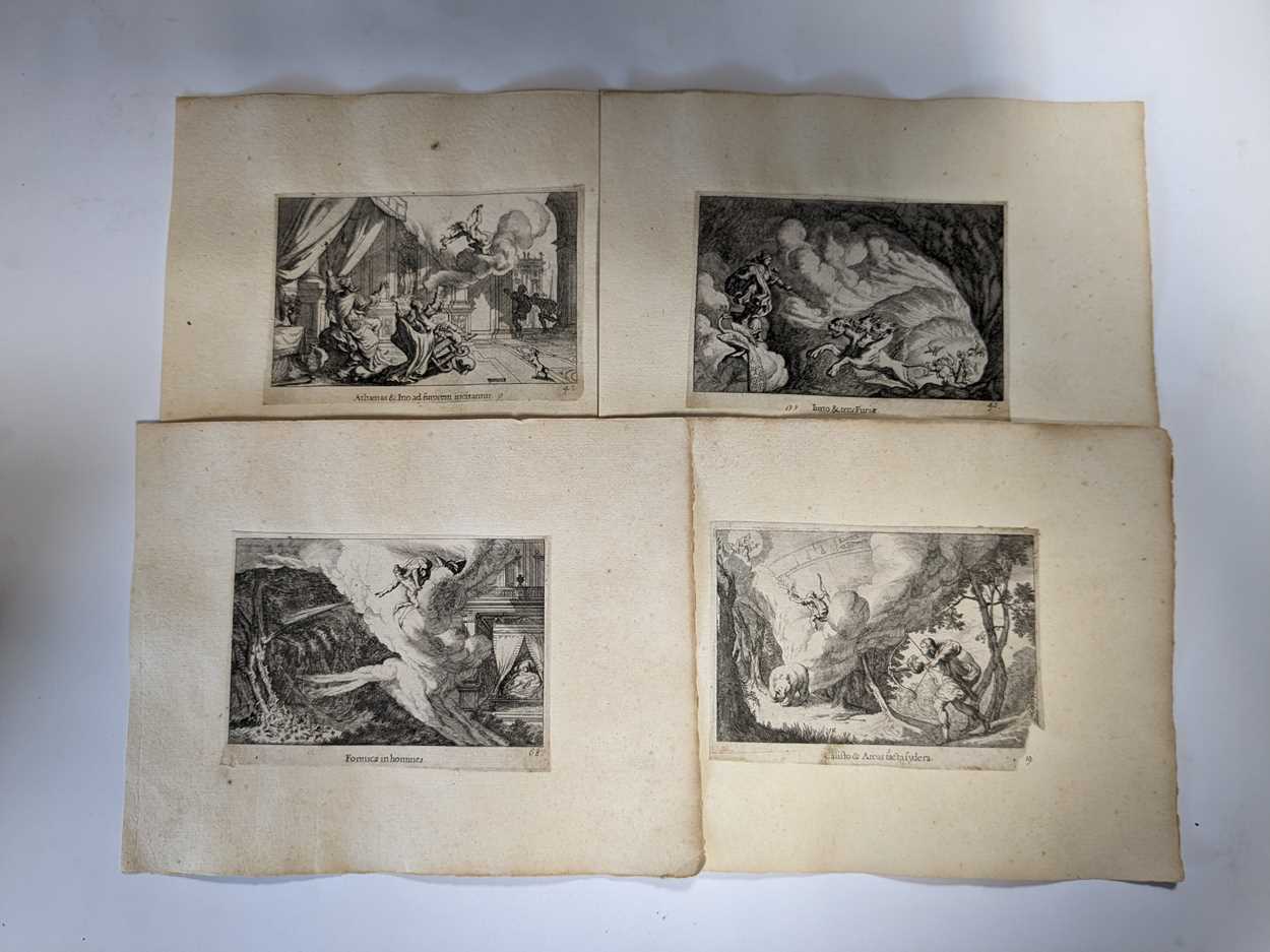 Lot 5 - Collection of 16 engravings, late 17th century,...