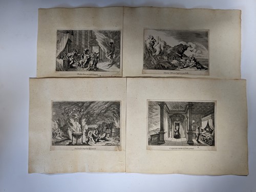 Lot 5 - Collection of 16 engravings, late 17th century,...