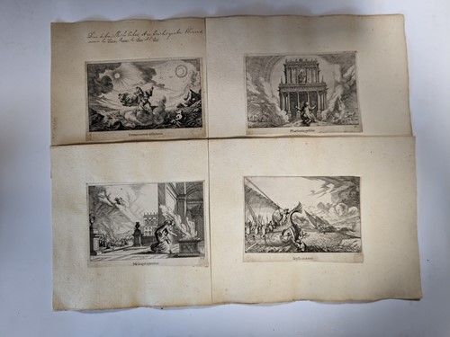 Lot 5 - Collection of 16 engravings, late 17th century,...