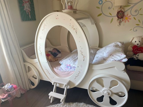 Lot 511 - A Princess chariot bed made by Dragons of...