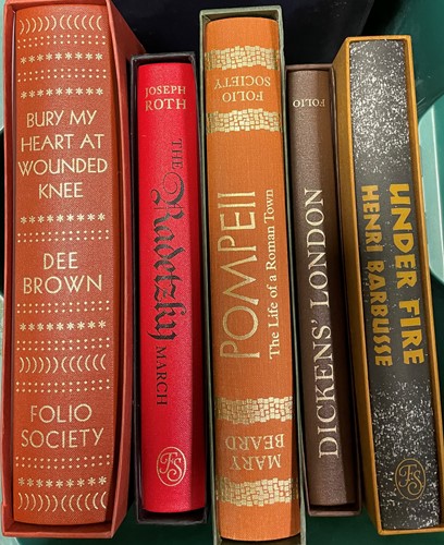 Lot 428 - Folio Society, a collection of 32 vols in slip...