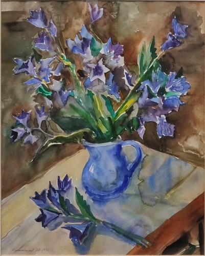 Lot 395 - Two modern pictures, to include
