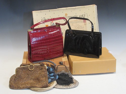 Lot 125 - A collection of evening bags and purses and a...