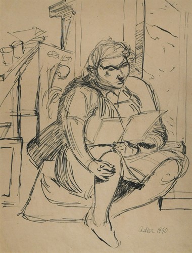 Lot 464 - Jankel Adler (1895-1949)