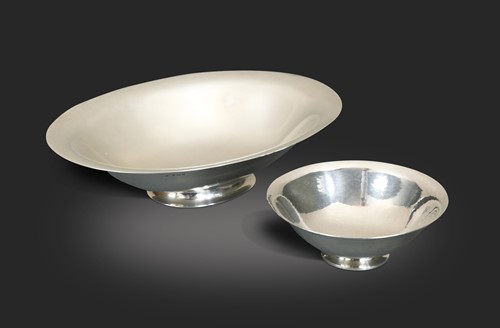 Lot 111 - Georg Jensen (1866-1935), a Danish silver bowl, pattern no. 568A