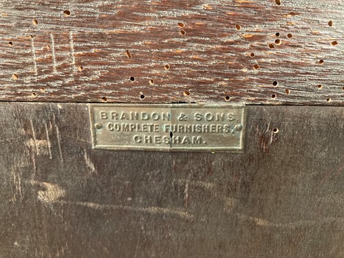 Lot 163 - A Heal's style Arts & Crafts oak bookcase