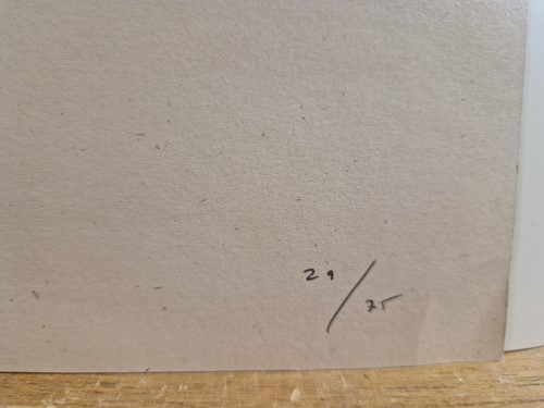 Lot 284 - Two limited edition band posters