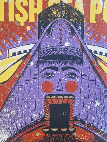 Lot 284 - Two limited edition band posters