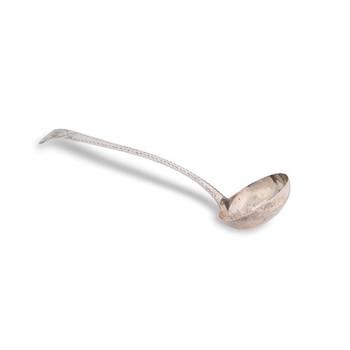 Lot 465 - Newcastle - A George III 18th century silver soup ladle