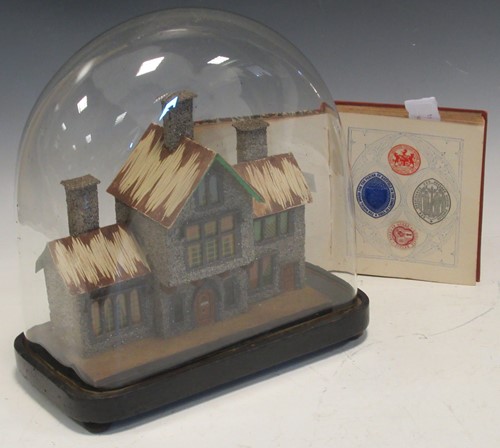 Lot 62 - A late Victorian model villa under a glass...