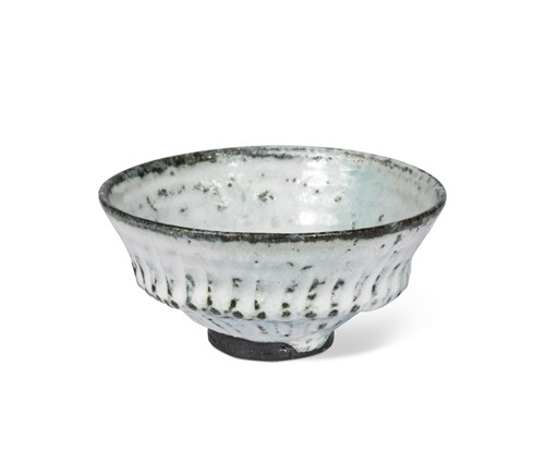 Lot 60 - Ulla Hansen (born 1953), a cut-sided stoneware bowl