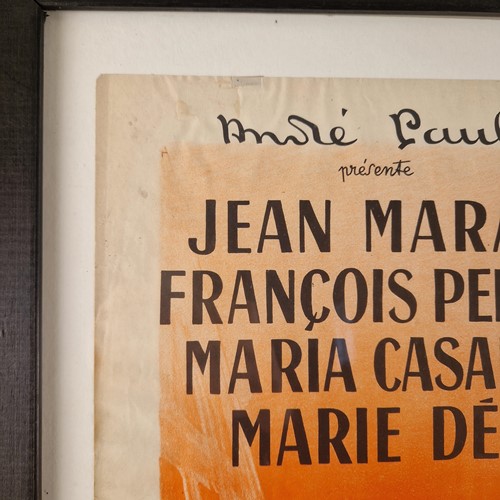Lot 282 - A 1950s film poster for Cocteau's Orphée