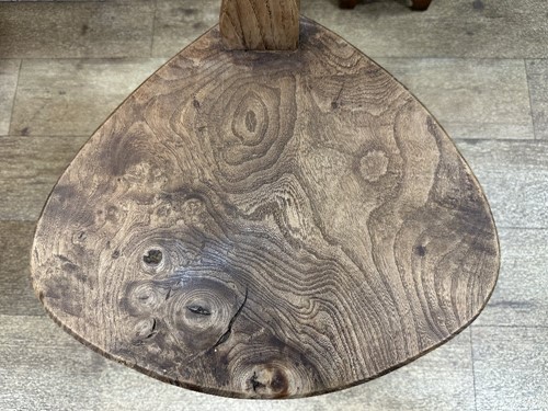 Lot 212 - Jack Grimble of Cromer, an ash and elm spinning or side chair