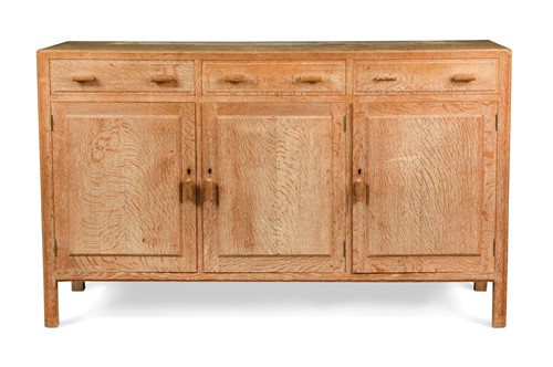 Lot 204 - A Heal's limed oak sideboard, circa 1930