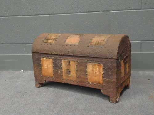 Lot 638 - A continental renaissance style domed topped...