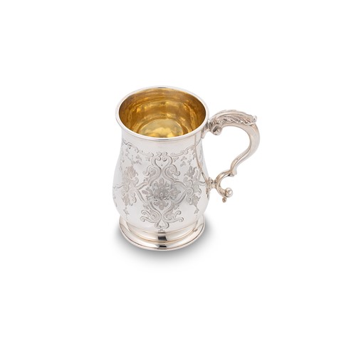 Lot 377 - A Victorian silver christening mug