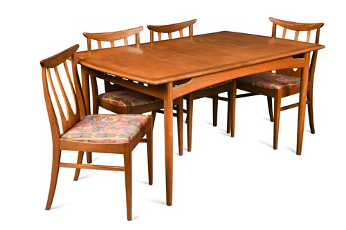 Lot 254 - A G-plan 'Brasilia'  teak dining suite, circa 1965