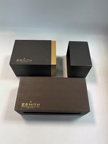 Lot 223 - Zenith - A steel and titanium 'El Primero Defy Xtreme Open' chronograph wristwatch