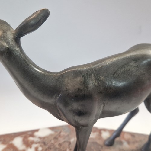 Lot 74 - After Uriano (Ugo Cipriani, 1887-1960), an Art Deco spelter figure group