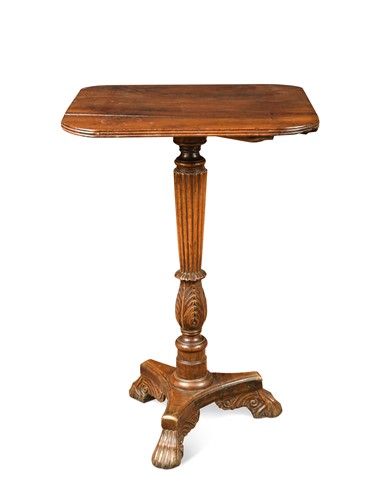 Lot 829 - A William IV mahogany occasional table