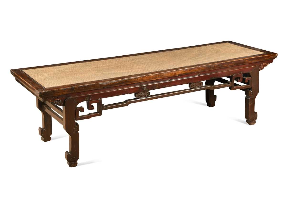Lot 291 - A Chinese provincial day bed, late Qing Dynasty