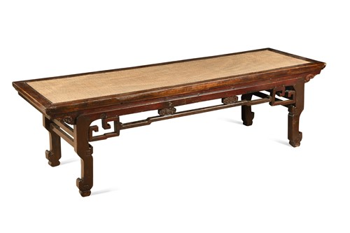 Lot 123 - A Chinese provincial day bed, late Qing Dynasty