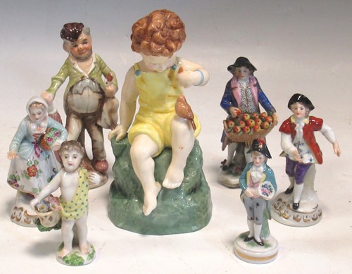 Lot 55 - A Worcester model of Friday's child and...