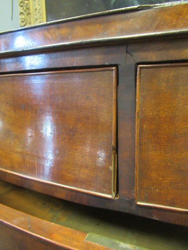 Lot 340 - A large mahogany chest of drawers, 19th century