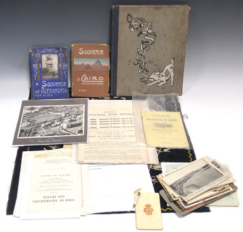 Lot 87 - Unusual collection of ephemera, First World...