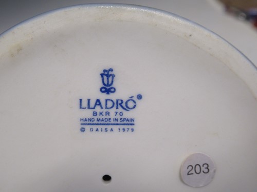 Lot 57 - Lladro and Nadal dancer figurines, another...