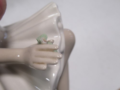 Lot 57 - Lladro and Nadal dancer figurines, another...