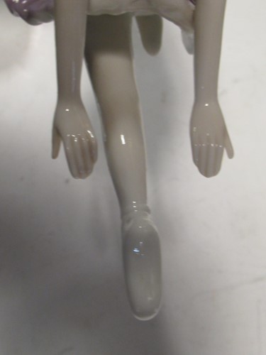 Lot 57 - Lladro and Nadal dancer figurines, another...