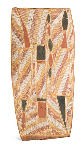Lot 632 - An Aboriginal bark painting, Arnhem Land, Australia