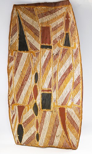 Lot 632 - An Aboriginal bark painting, Arnhem Land, Australia