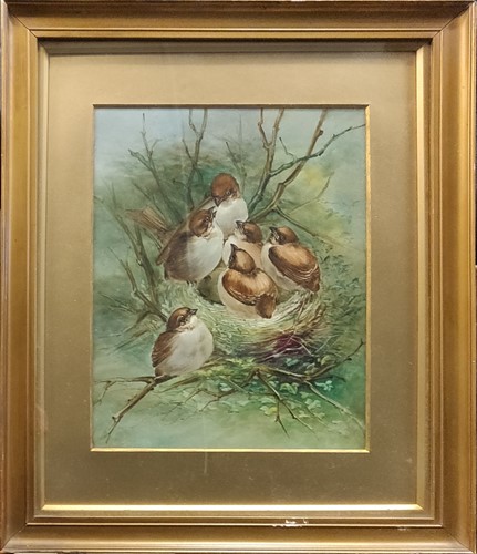 Lot 124 - English porcelain plaque, circa 1900