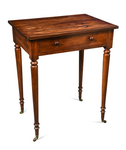 Lot 793 - A goncalo alves lamp table, 19th century