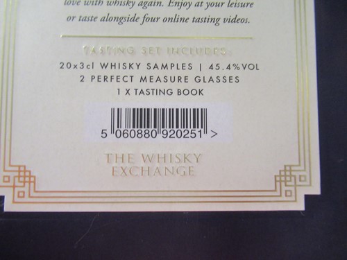 Lot 16 - The perfect measure tasting set, 20 whiskies...