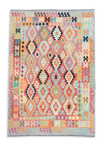 Lot 641 - A contemporary hand-knotted pure wool kilim carpet