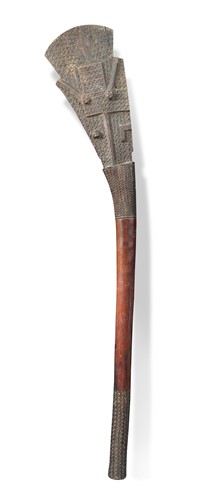 Lot 645 - A Fijian club 'Gugu' or 'Siriti', 19th century or earlier