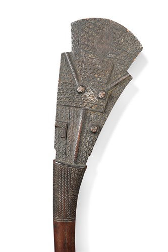 Lot 645 - A Fijian club 'Gugu' or 'Siriti', 19th century or earlier