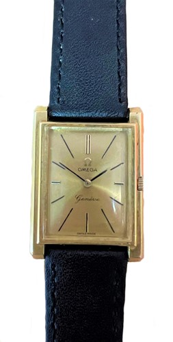 Lot 206 - Omega - A Swiss 18ct gold wristwatch