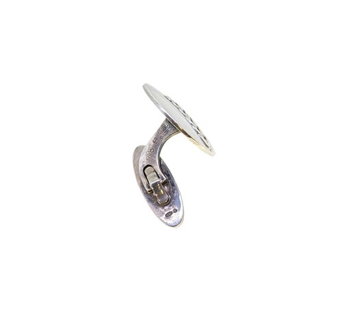 Lot 5 - Georg Jensen - A pair of wheat sheaf cufflinks