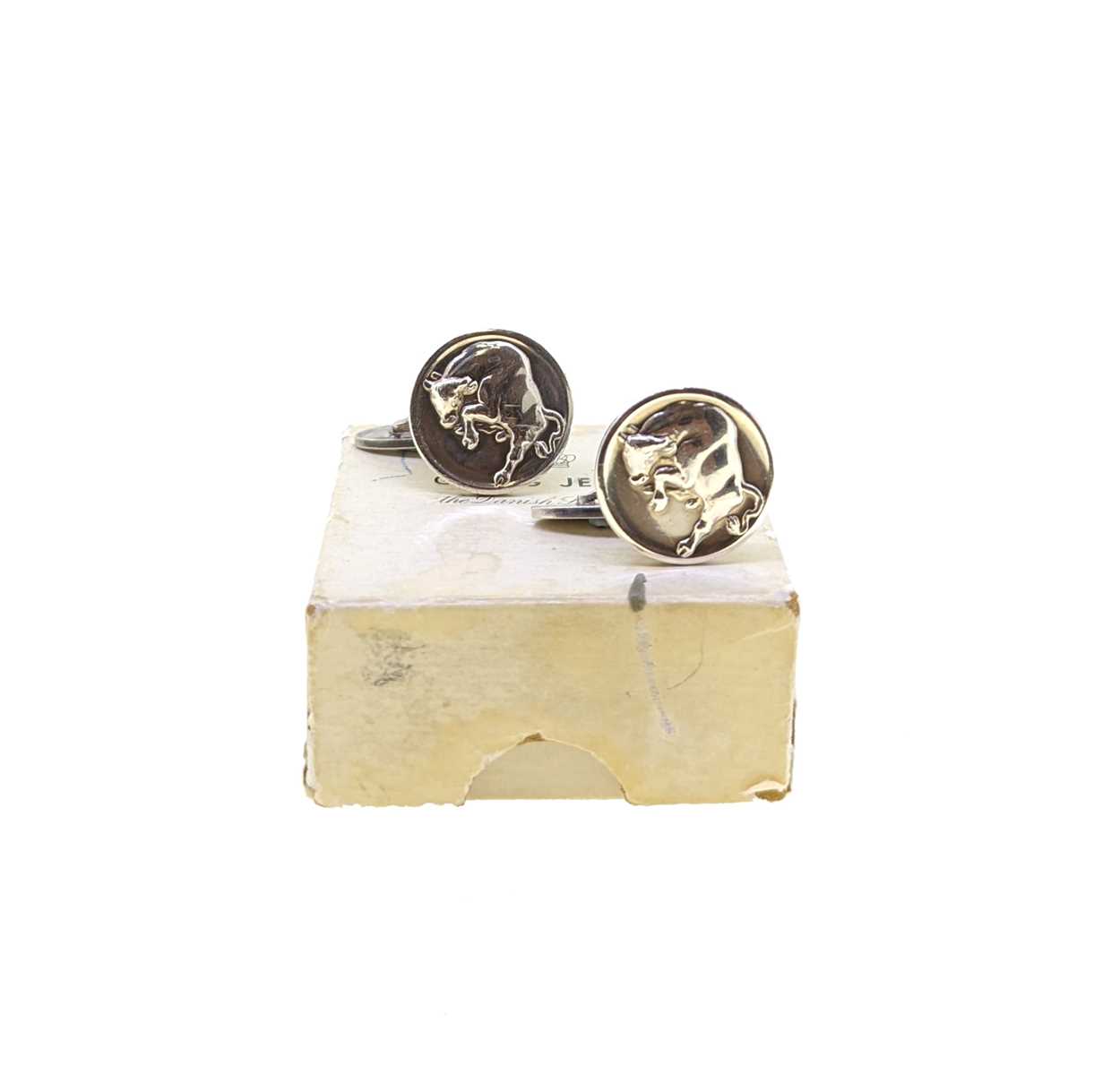 Lot 7 - Georg Jensen - A pair of cufflinks
