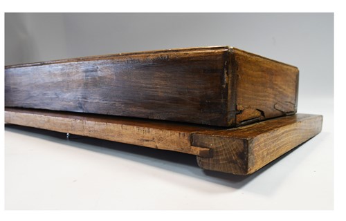 Lot 797 - A mahogany-framed servant's bell indicator box